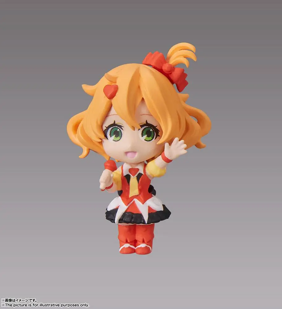 Macross Delta Tiny Session VVF-31J Siegfried (Hayate Immelmann Use) with Freyja Wion akciófigura 10 cm termékfotó