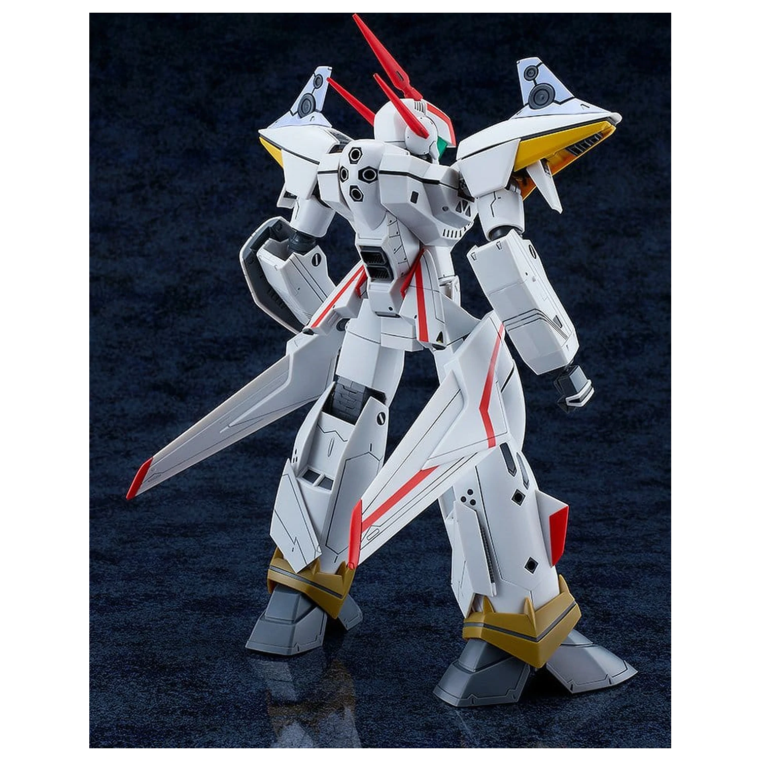 Macross Dynamite 7 1/72 PLAMAX VF-19P Excalibur (Planet Zola Patrol Corps) Műanyag modell készlet 23 cm termékfotó