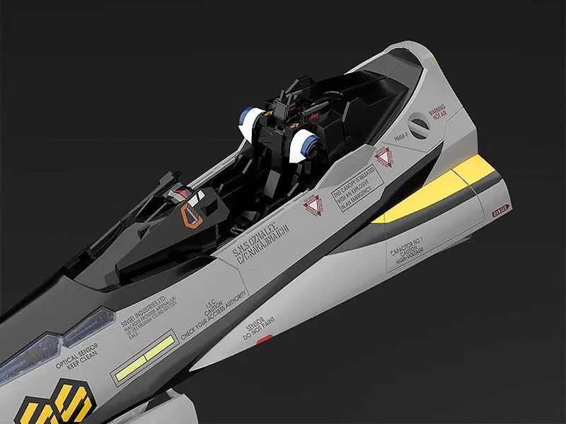 Macross Frontier PLAMAX MF-63: minimum factory Fighter Nose Kollekció VF-25S (Ozma Lee's Fighter) Műanyag modell készlet 34 cm termékfotó