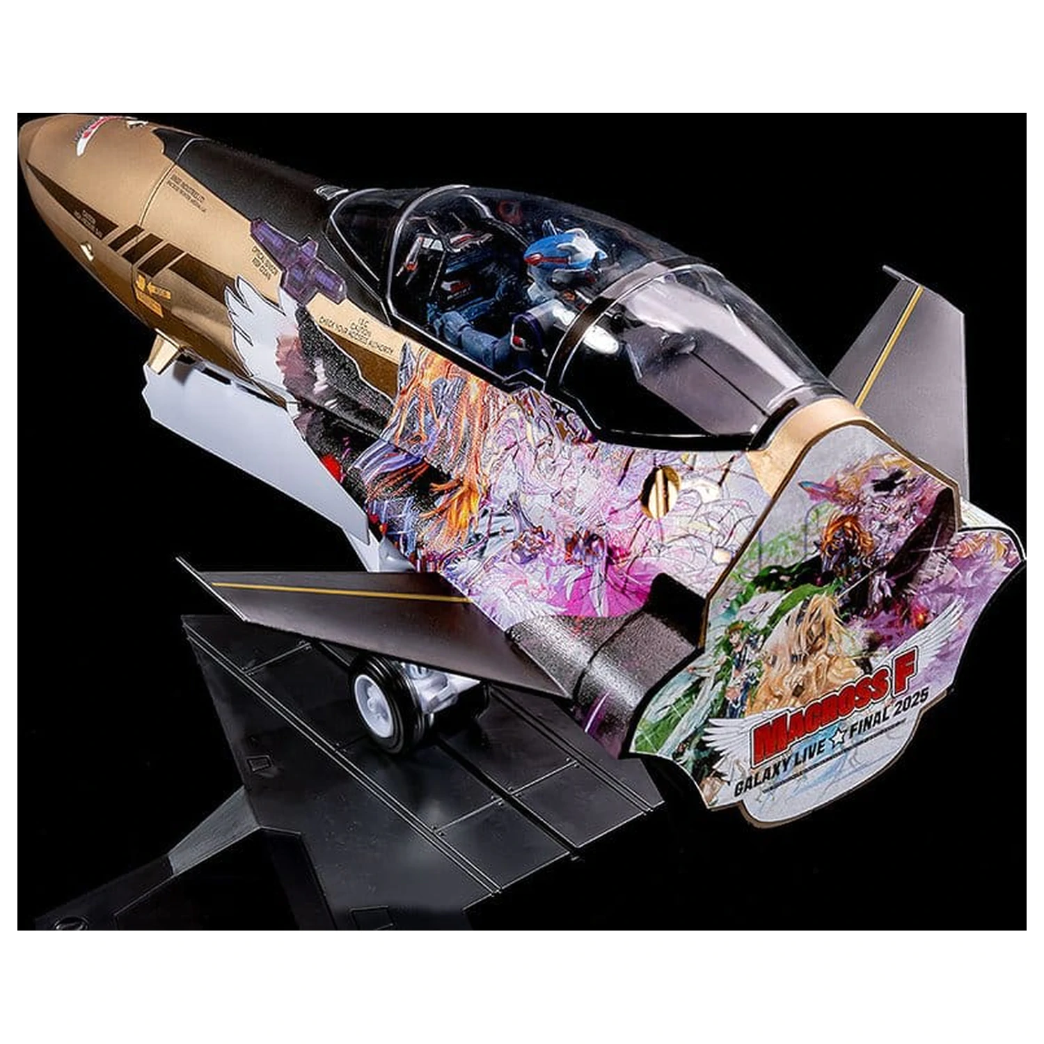 Macross Frontier PLAMAX MF-98: minimum factory Fighter Nose Collection YF-29 GALAXY Set Műanyag modell készlet 90 cm termékfotó