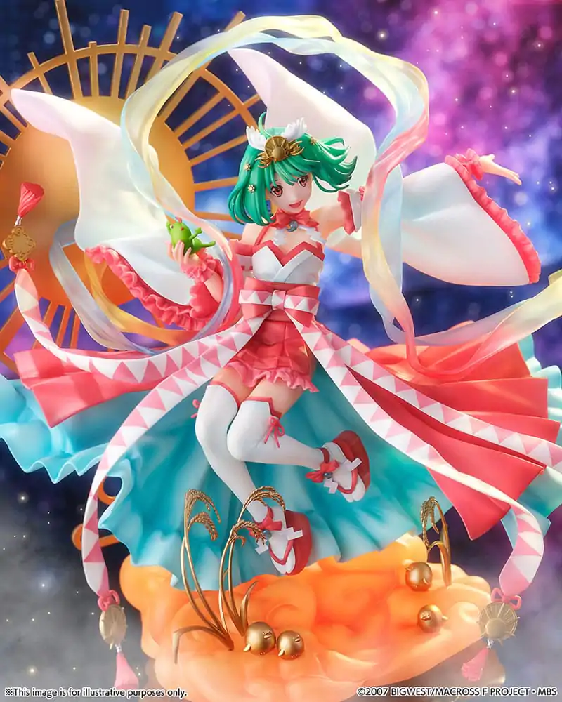 Macross Frontier SHIBUYA SCRAMBLE FIGURE PVC Statue 1/7 Ranka Lee Amaterasu Ver. 29 cm termékfotó