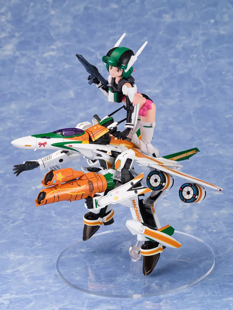 Macross Frontier VF-25F Messiah Ranka Lee Macross 40th Anniversary  Műanyag modell készlet 22 cm termékfotó