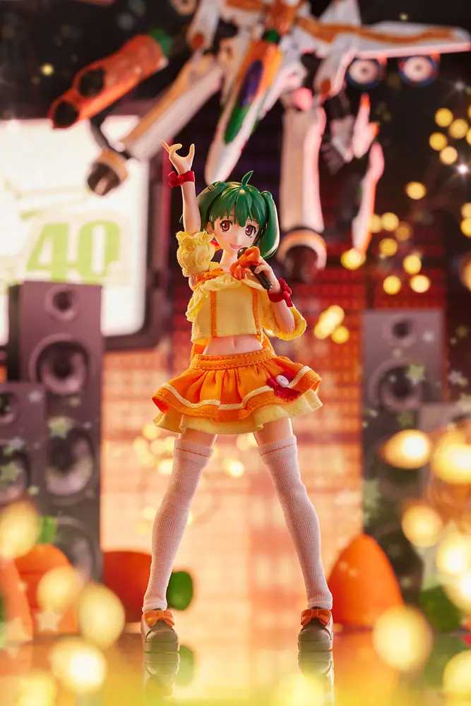 Macross Frontier VF-25F Messiah Ranka Lee Macross 40th Anniversary  Műanyag modell készlet 22 cm termékfotó