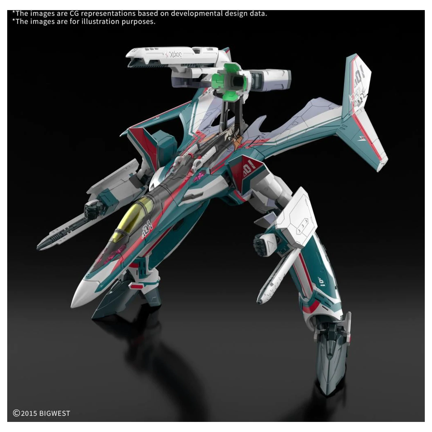 Macross HG 1/100 VF-31S Siegfried (Arad Moders Use) modell készlet termékfotó