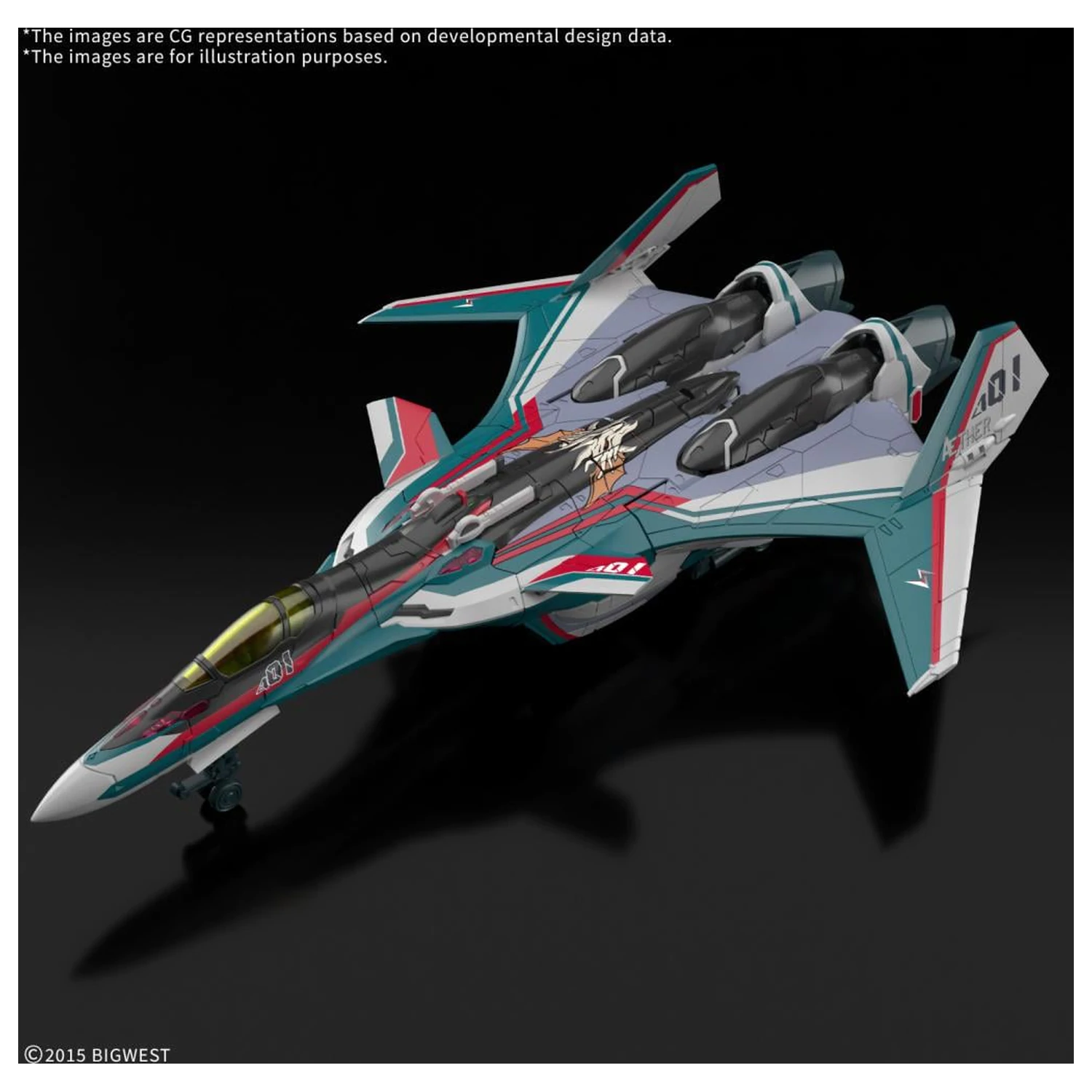 Macross HG 1/100 VF-31S Siegfried (Arad Moders Use) modell készlet termékfotó