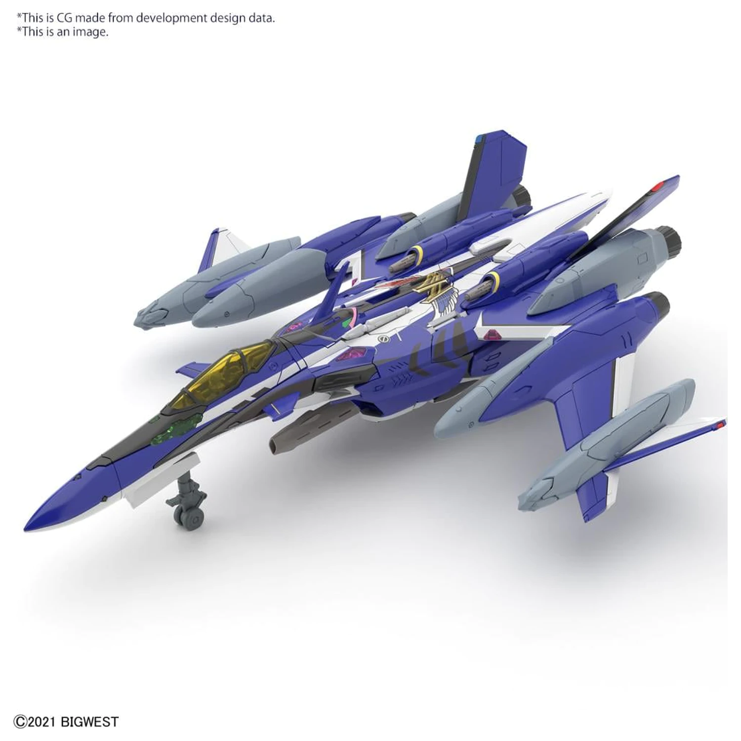 MACROSS HG 1/100 YF-29 Durandal Valkyrie Full csomag modell készlet termékfotó