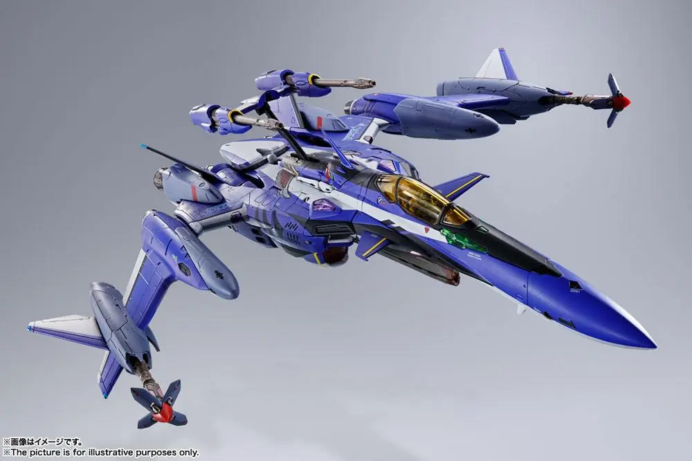 Macross Movie: Absolut Live DX Chogokin Diecast YF-29 Durandal (Maximilian Genius) Full Set Pack 22 akciófigura 22 cm termékfotó