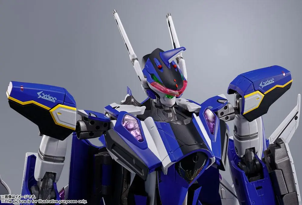 Macross Movie: Absolut Live DX Chogokin Diecast YF-29 Durandal (Maximilian Genius) Full Set Pack 22 akciófigura 22 cm termékfotó
