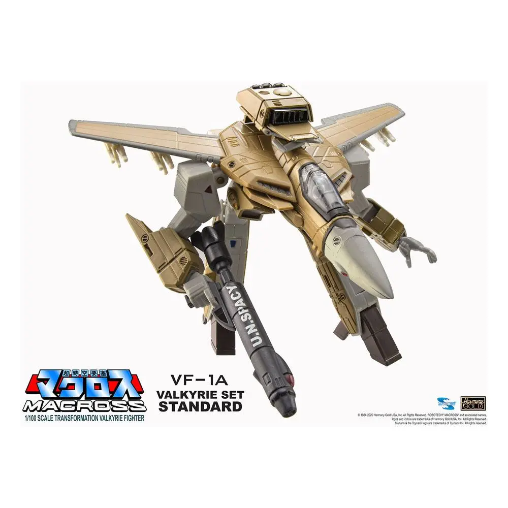 Macross Retro Transformable Collection 1/100 akciófigura VF-1A Valkyrie 13 cm termékfotó