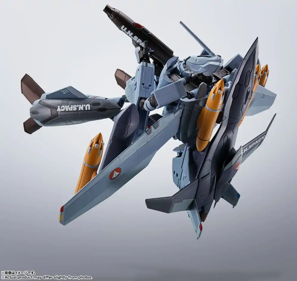 Macross Zero Hi-Metal R VF-0A Phoenix (Shin Kudo Use) & QF-2200D-B Ghost akciófigura 30 cm termékfotó