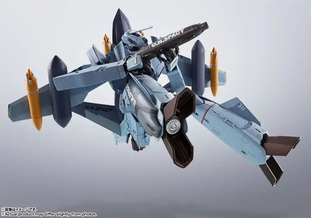 Macross Zero Hi-Metal R VF-0A Phoenix (Shin Kudo Use) & QF-2200D-B Ghost akciófigura 30 cm termékfotó