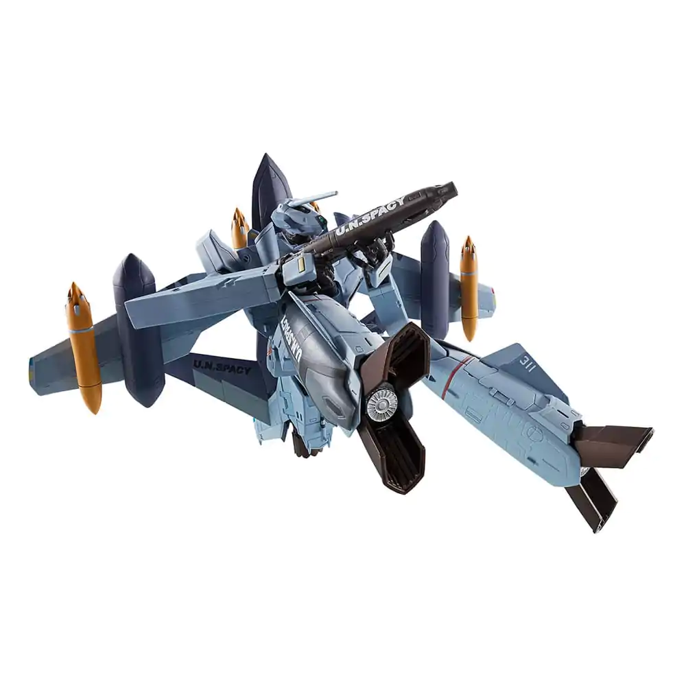 Macross Zero Hi-Metal R VF-0A Phoenix (Shin Kudo Use) & QF-2200D-B Ghost akciófigura 30 cm termékfotó