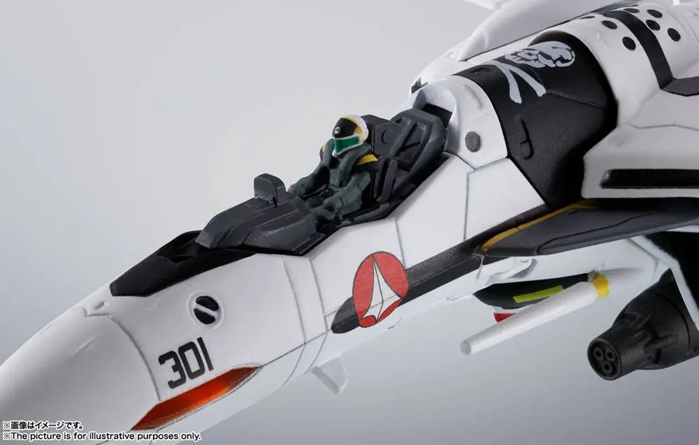 Macross Zero Hi-Metal R VF-0S Phoenix (Roy Focker Use) akciófigura 14 cm termékfotó