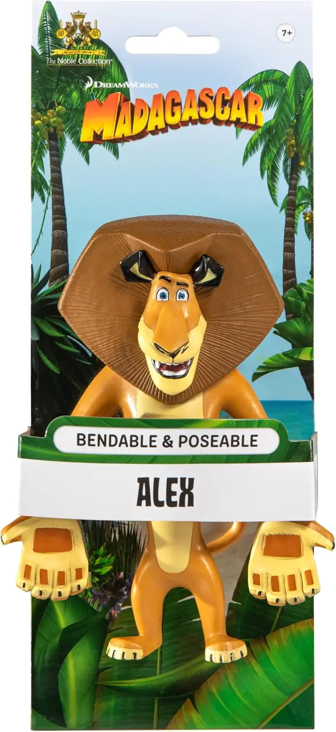 Madagascar Bendyfigs Bendable Alex figura 15 cm termékfotó