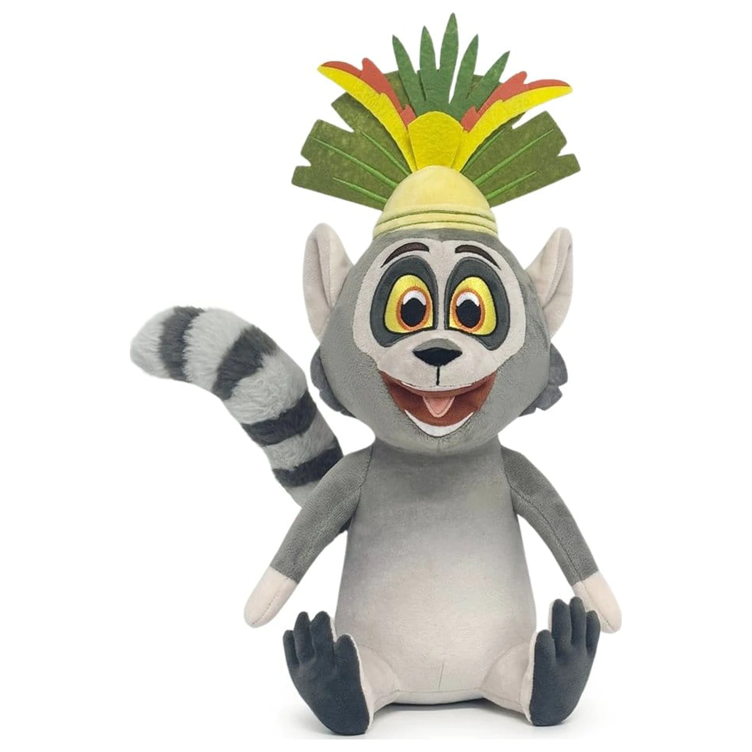 Madagascar plüss figura King Julien 22 cm termékfotó
