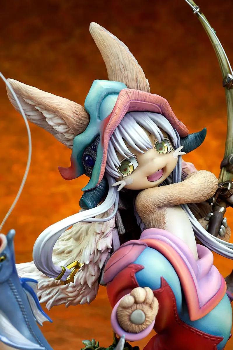 Made in Abyss 1/8 Nanachi Gankimasu Fishing PVC szobor figura 23 cm termékfotó