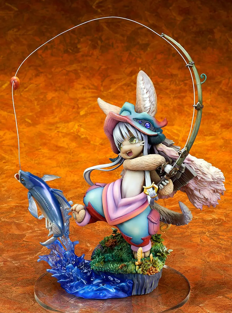 Made in Abyss 1/8 Nanachi Gankimasu Fishing PVC szobor figura 23 cm termékfotó