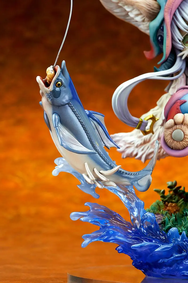 Made in Abyss 1/8 Nanachi Gankimasu Fishing PVC szobor figura 23 cm termékfotó