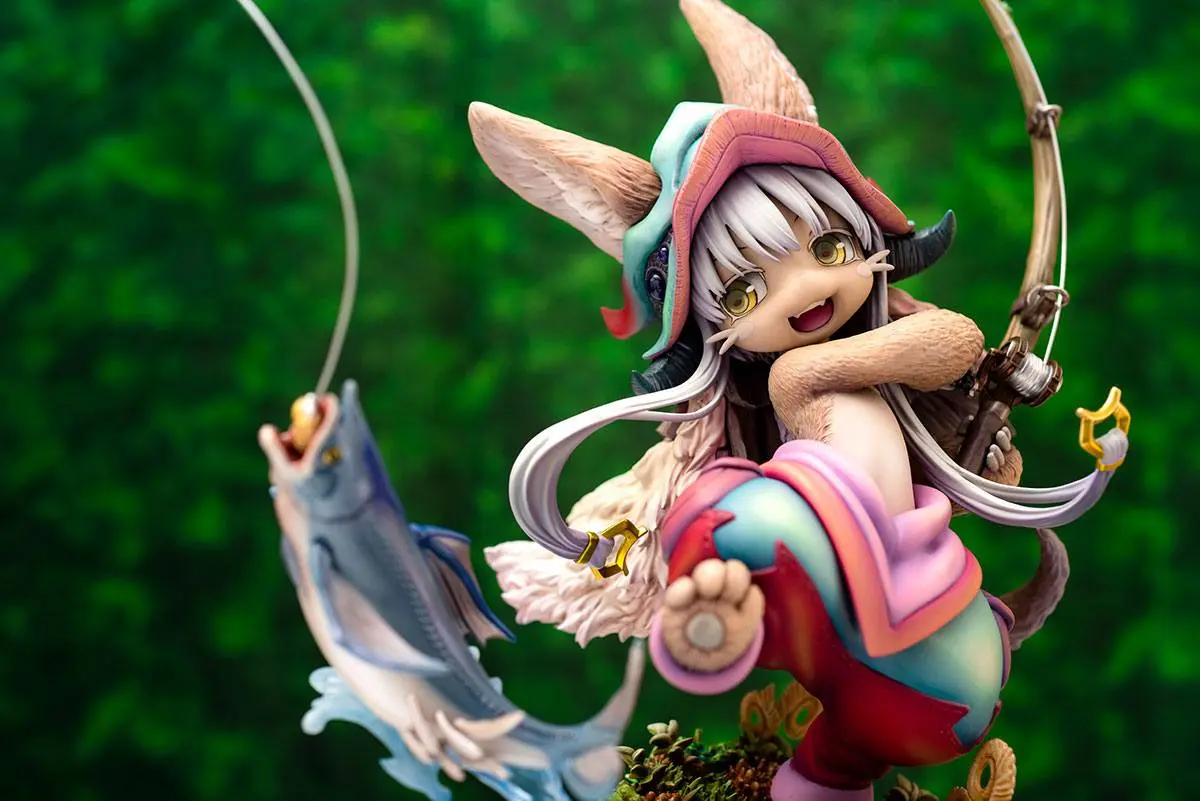 Made in Abyss 1/8 Nanachi Gankimasu Fishing PVC szobor figura 23 cm termékfotó