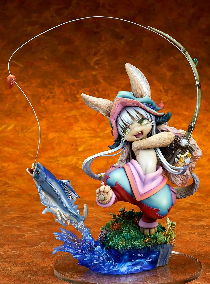 Made in Abyss 1/8 Nanachi Gankimasu Fishing PVC szobor figura 23 cm termékfotó