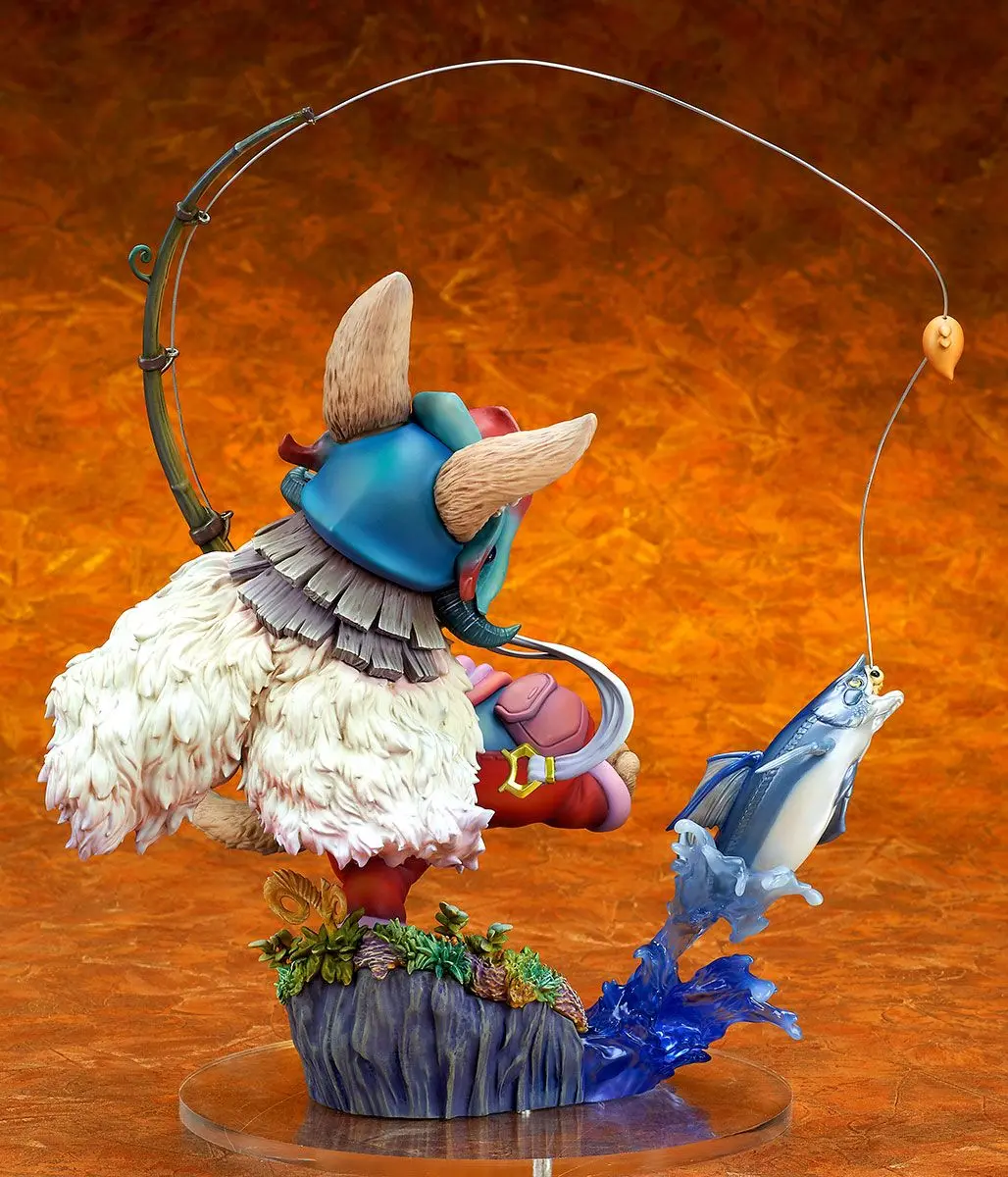 Made in Abyss 1/8 Nanachi Gankimasu Fishing PVC szobor figura 23 cm termékfotó