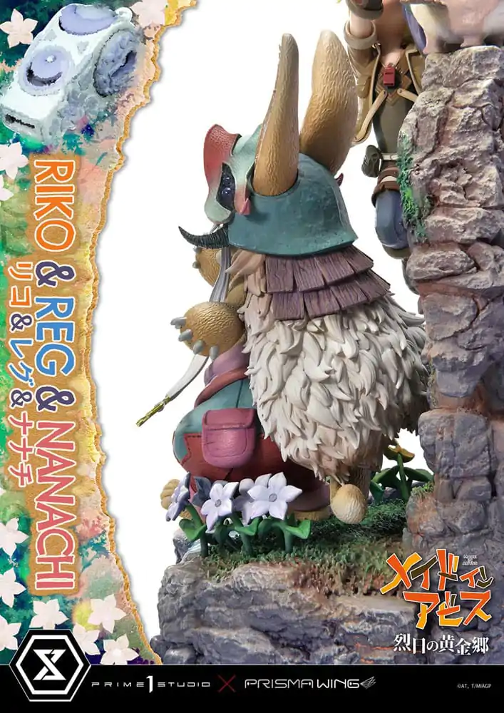Made in Abyss Riko, Reg &amp; Manachi szobor figura 27 cm termékfotó
