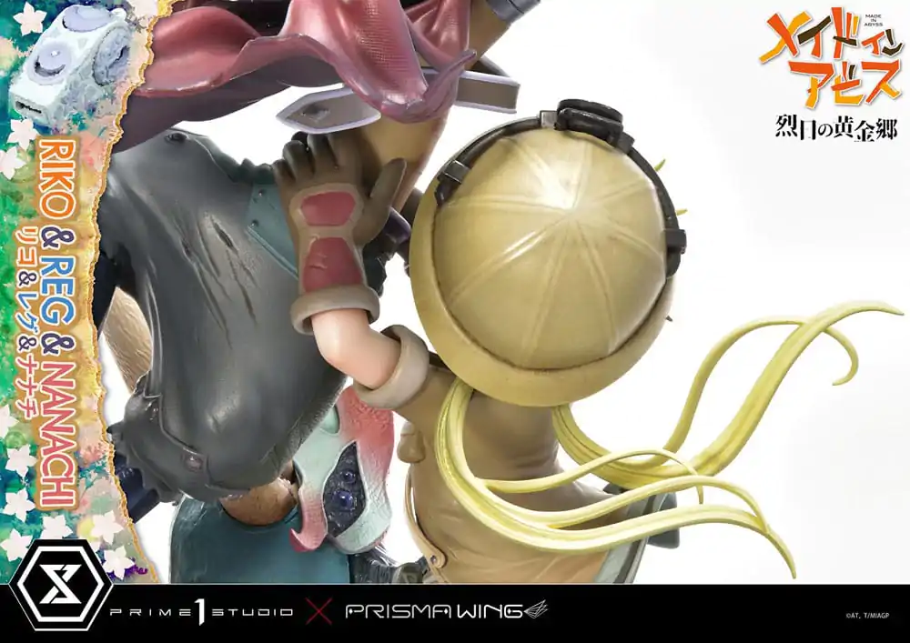 Made in Abyss Riko, Reg &amp; Manachi szobor figura 27 cm termékfotó