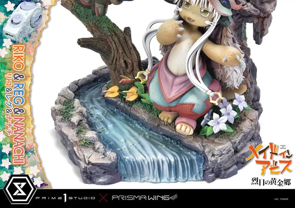 Made in Abyss Riko, Reg &amp; Manachi szobor figura 27 cm termékfotó