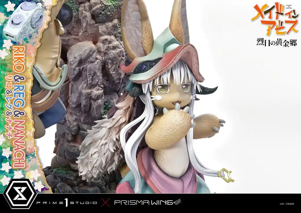 Made in Abyss Riko, Reg &amp; Manachi szobor figura 27 cm termékfotó