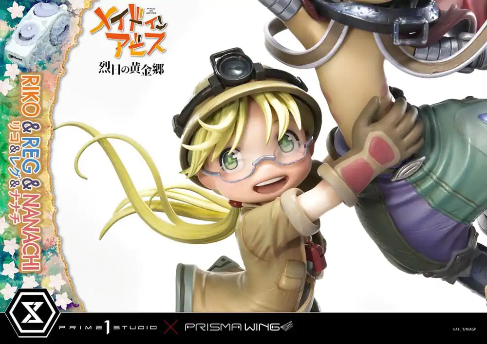 Made in Abyss Riko, Reg &amp; Manachi szobor figura 27 cm termékfotó