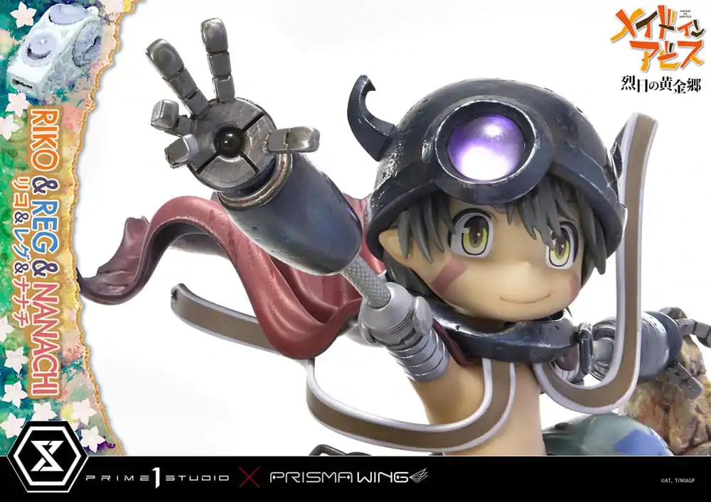 Made in Abyss Riko, Reg &amp; Manachi szobor figura 27 cm termékfotó