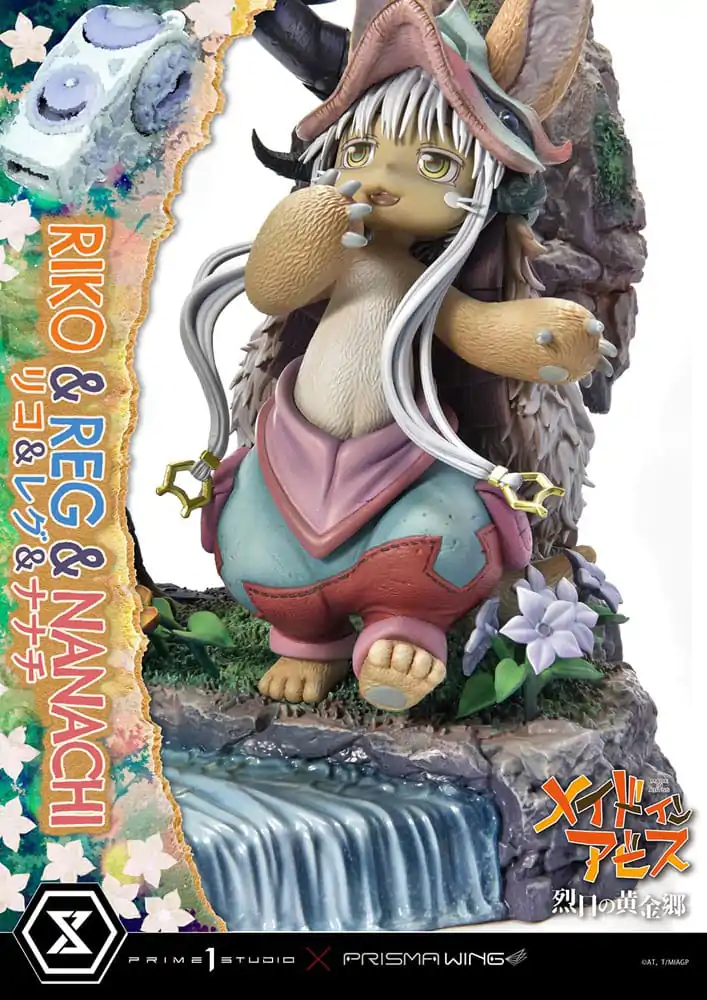 Made in Abyss Riko, Reg &amp; Manachi szobor figura 27 cm termékfotó