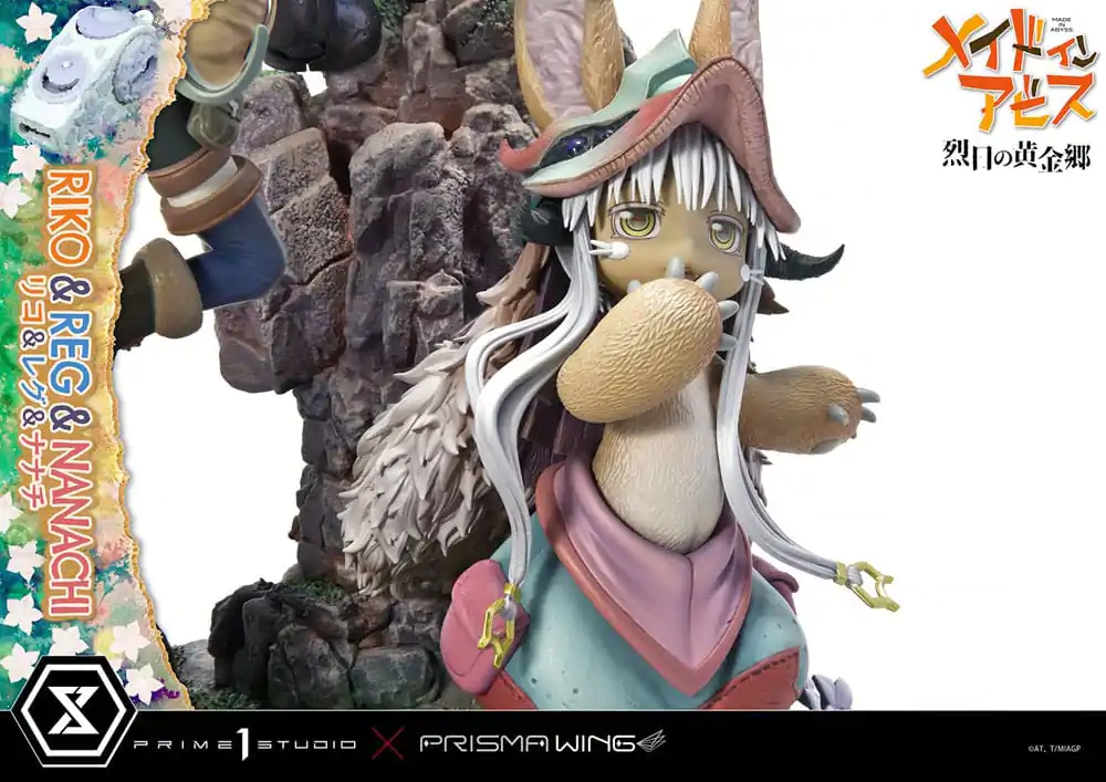 Made in Abyss Riko, Reg &amp; Manachi szobor figura 27 cm termékfotó