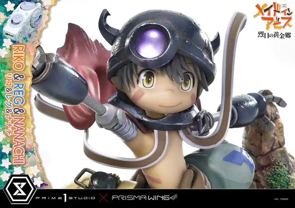Made in Abyss Riko, Reg &amp; Manachi szobor figura 27 cm termékfotó