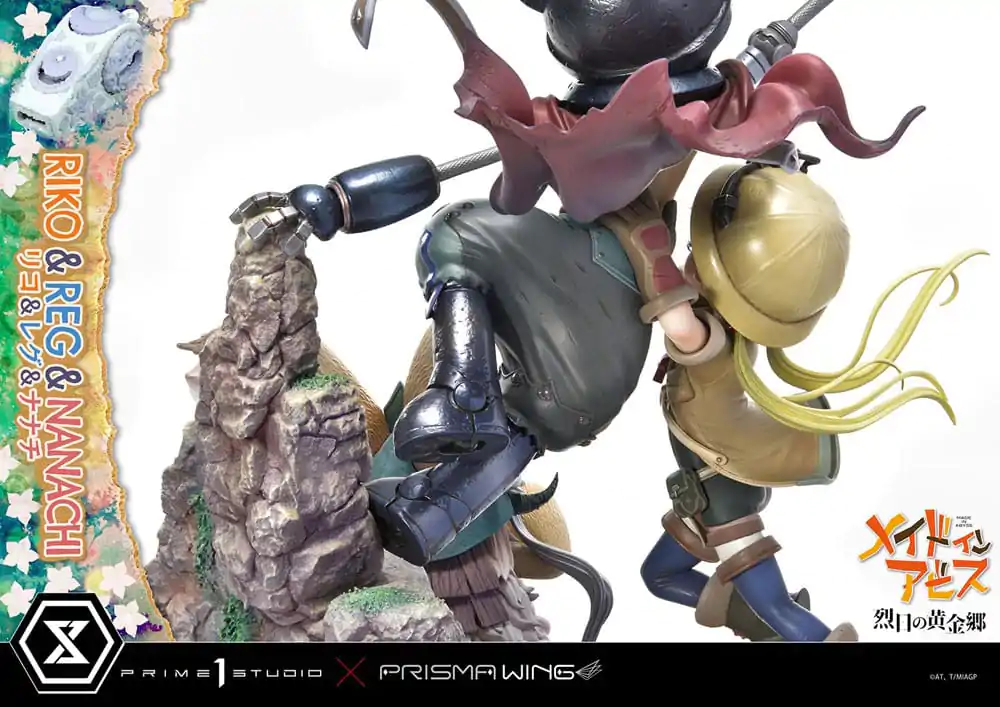 Made in Abyss Riko, Reg &amp; Manachi szobor figura 27 cm termékfotó