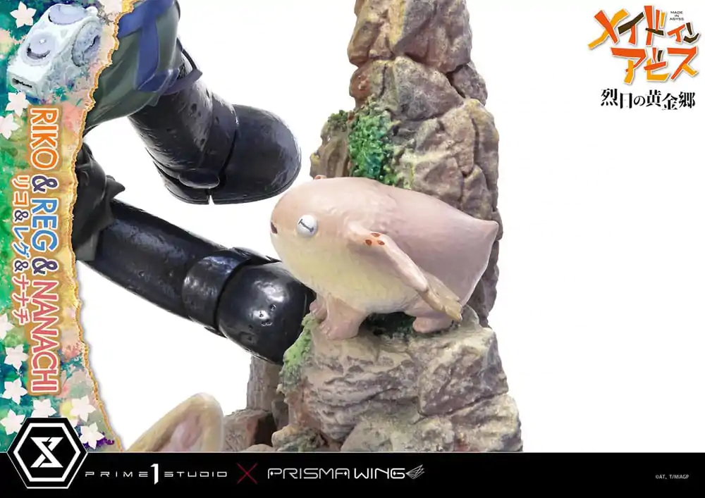 Made in Abyss Riko, Reg &amp; Manachi szobor figura 27 cm termékfotó