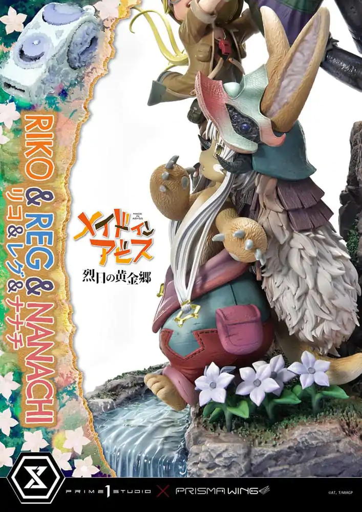 Made in Abyss Riko, Reg &amp; Manachi szobor figura 27 cm termékfotó