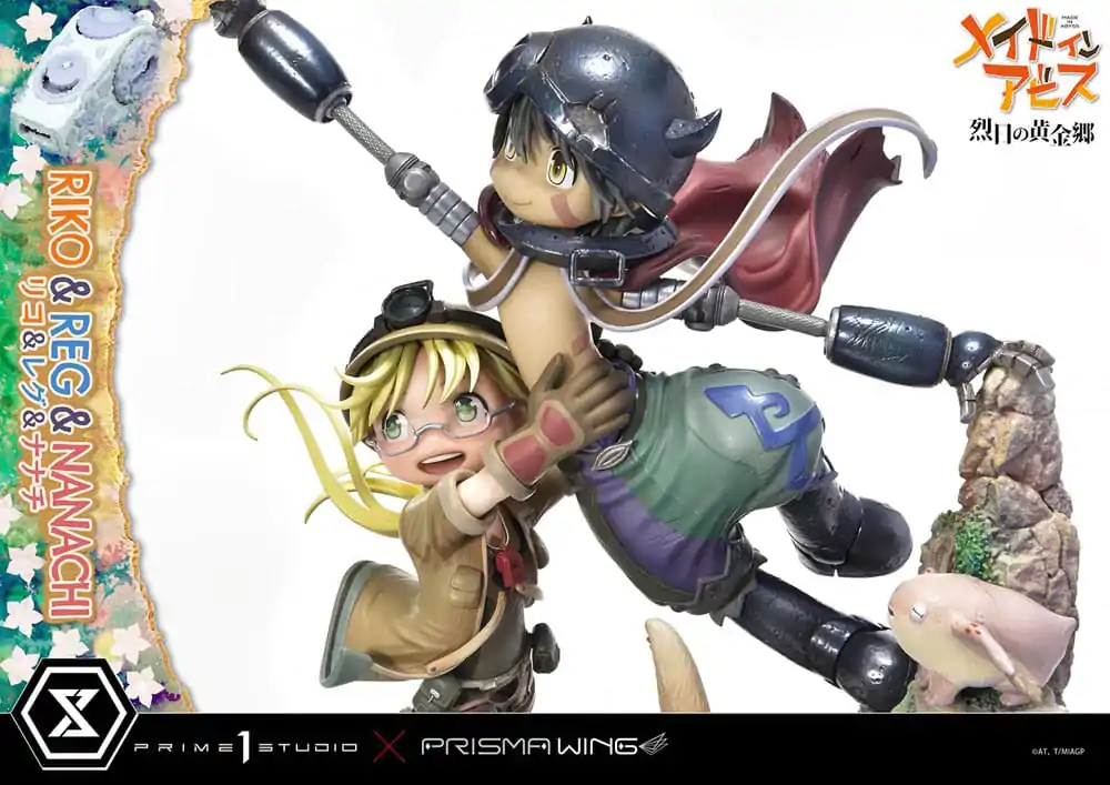 Made in Abyss Riko, Reg &amp; Manachi szobor figura 27 cm termékfotó