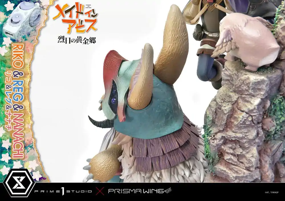 Made in Abyss Riko, Reg &amp; Manachi szobor figura 27 cm termékfotó