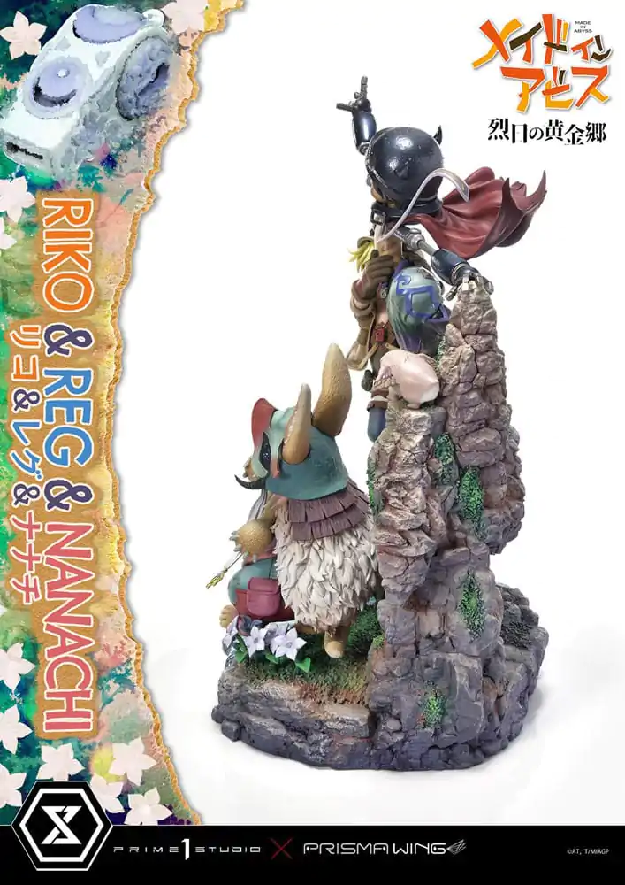 Made in Abyss Riko, Reg &amp; Manachi szobor figura 27 cm termékfotó