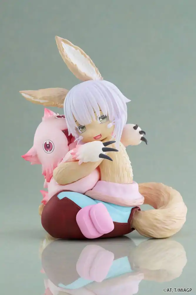 Made in Abyss: The Golden City of the Scorching Sun Desktop Cute figura Nanachi &amp; Mitty Reissue PVC szobor figura 13 cm termékfotó