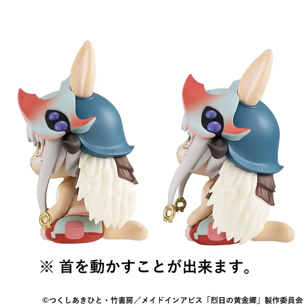 Made in Abyss: The Golden City of the Scorching Sun Look Up Nanachi PVC szobor figura ajándék párnával 11 cm termékfotó