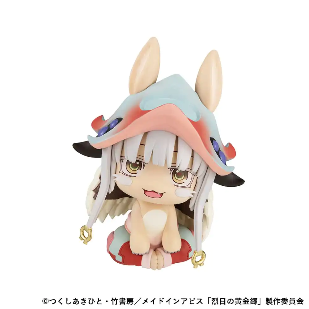 Made in Abyss: The Golden City of the Scorching Sun Look Up Nanachi PVC szobor figura ajándék párnával 11 cm termékfotó