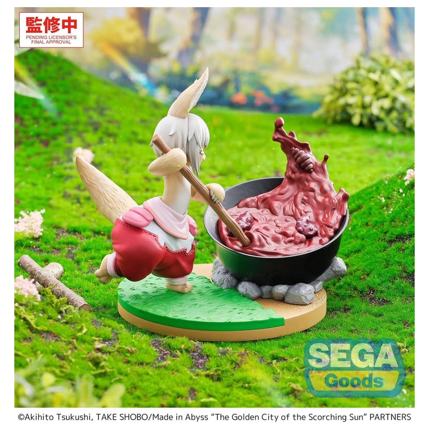 Made in Abyss: The Golden City of the Scorching Sun Luminasta Nanachi ~Dreaming of Mealtime~ PVC figura 14 cm termékfotó