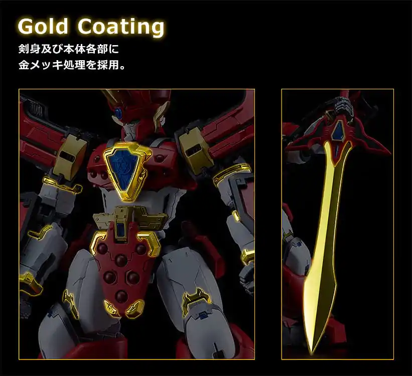 Mado King Granzort Moderoid King´s Style Granzort Gold Edition Műanyag modell készlet 18 cm termékfotó
