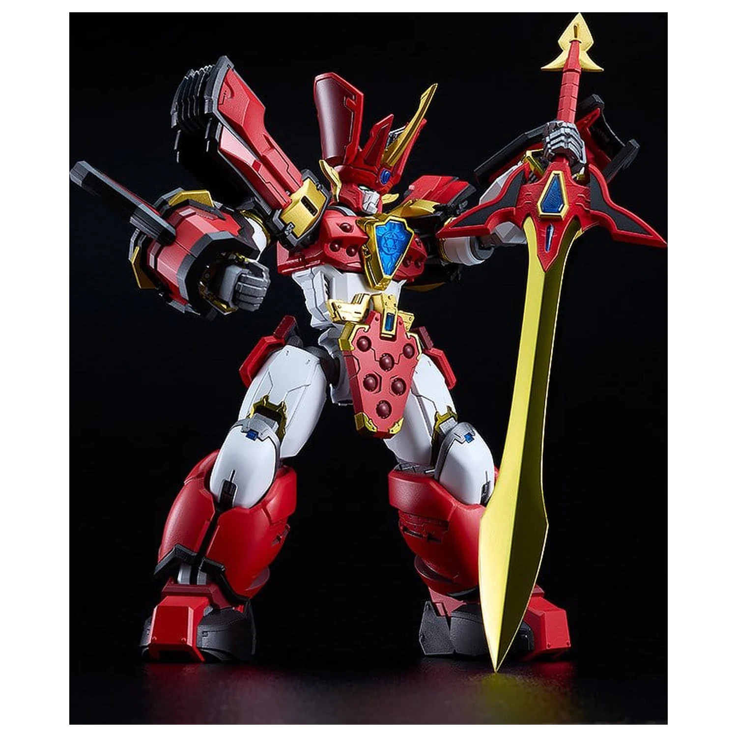 Mado King Granzort Moderoid King's Style Műanyag modell készlet Granzort Gold Edition 19 cm termékfotó