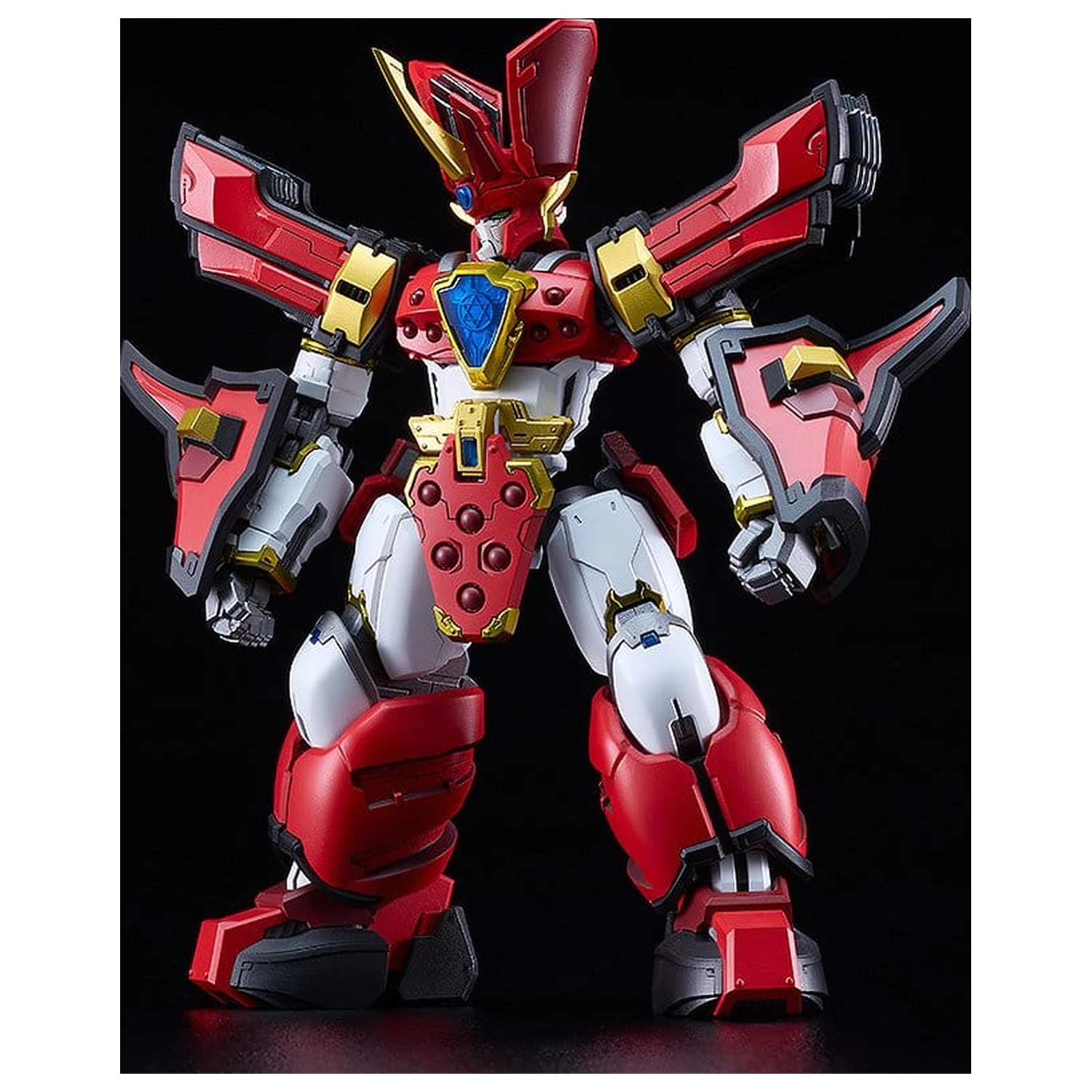 Mado King Granzort Moderoid King's Style Műanyag modell készlet Granzort Gold Edition 19 cm termékfotó