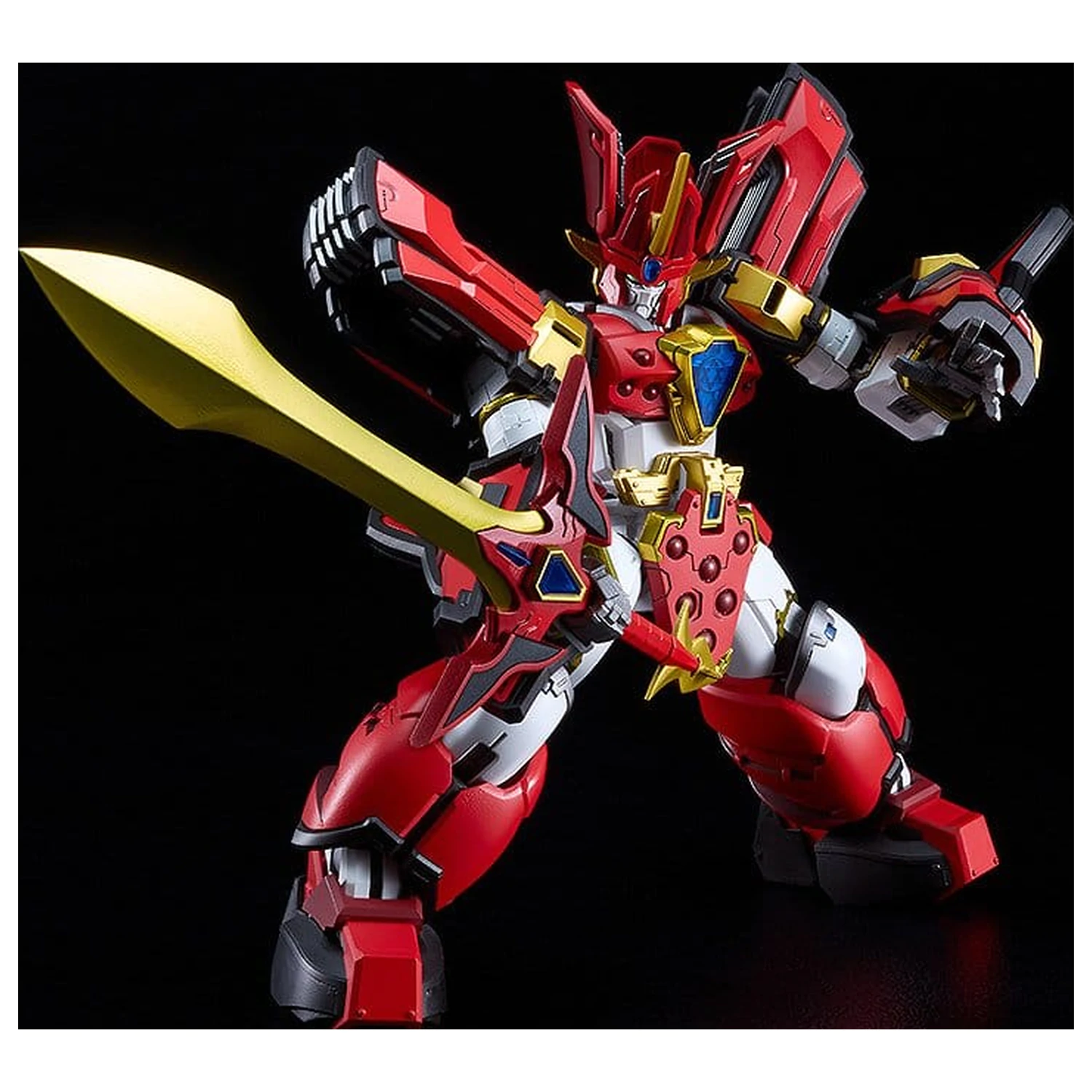 Mado King Granzort Moderoid King's Style Műanyag modell készlet Granzort Gold Edition 19 cm termékfotó