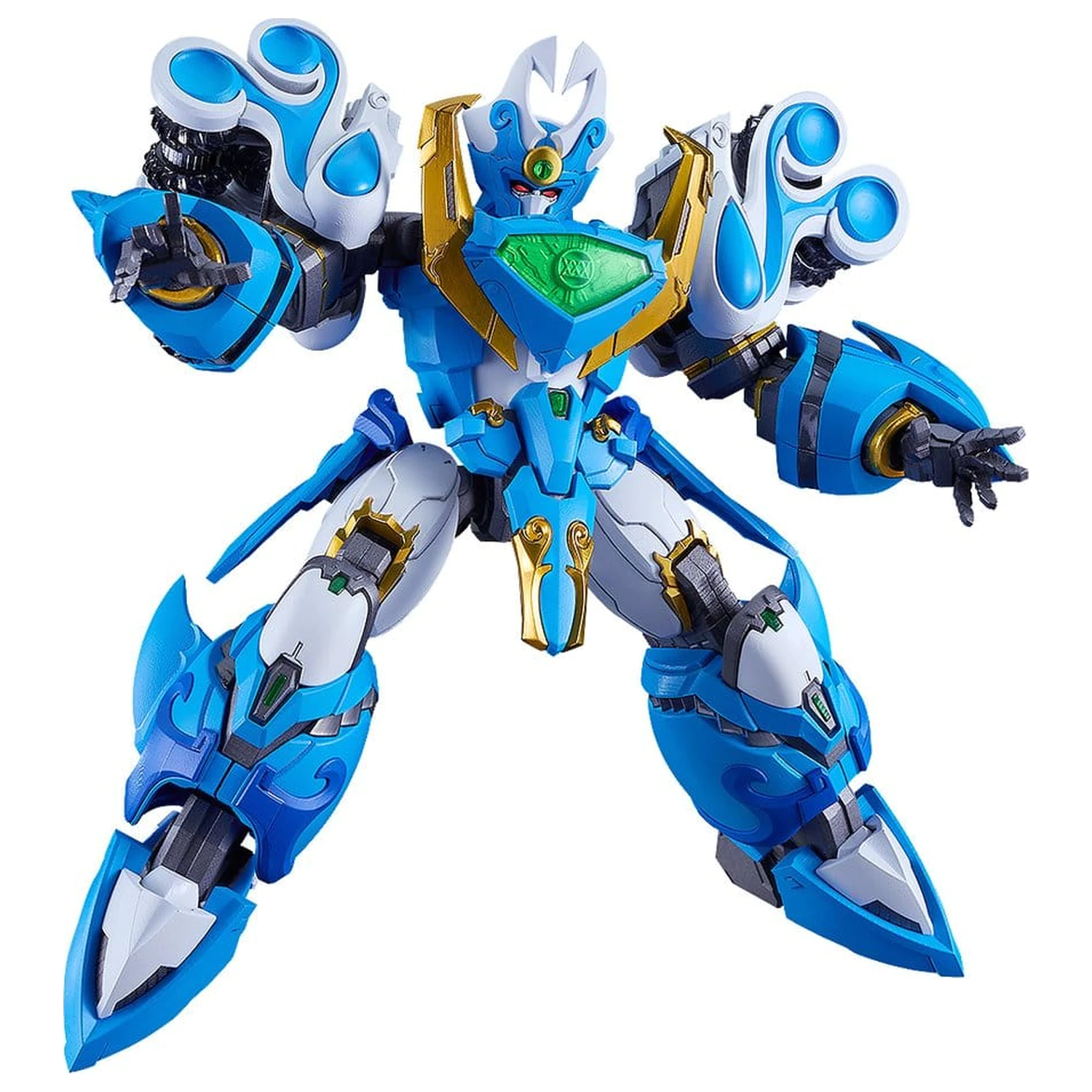 Mado King Granzort Moderoid Műanyag modell készlet King's Style Aquabeat Gold Edition 18 cm termékfotó