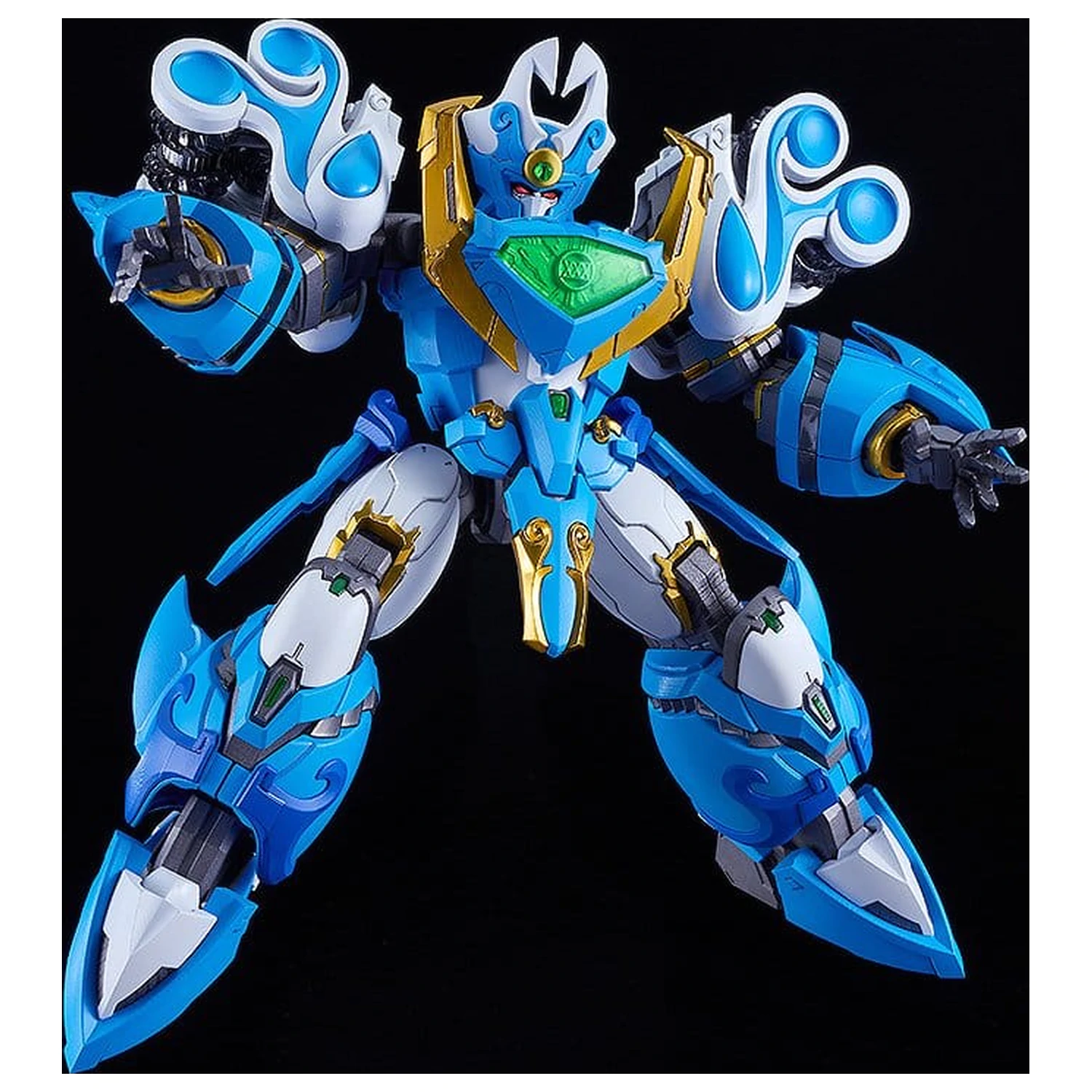 Mado King Granzort Moderoid Műanyag modell készlet King's Style Aquabeat Gold Edition 18 cm termékfotó
